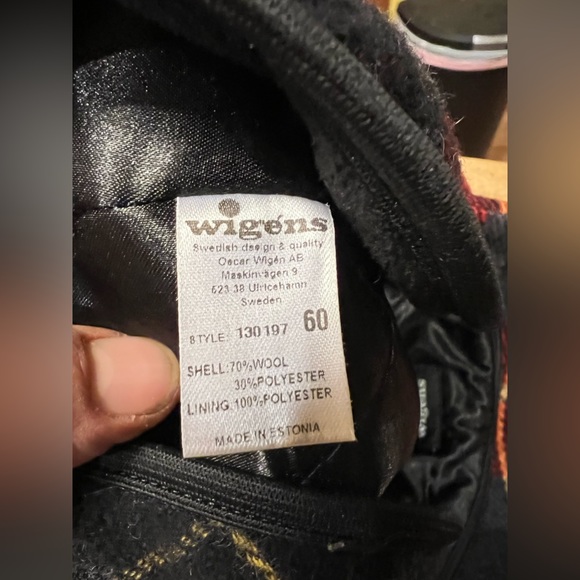 Wigens Insulated Wool Cold Weather Cap, tuck away ear warmers. Men's Large. NWOT - Picture 3 of 7